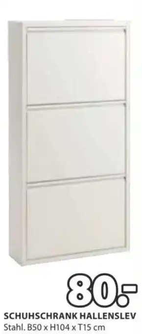 JYSK SCHUHSCHRANK HALLENSLEV Angebot