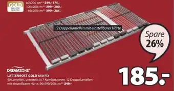 JYSK LATTENROST GOLD A50 FIX Angebot