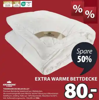 JYSK THERMODECKE MELKFJELLET Angebot