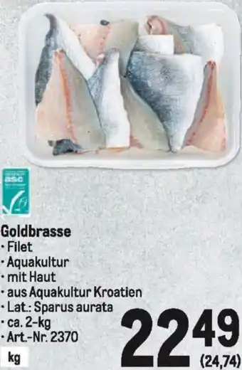 Metro Goldbrasse Angebot