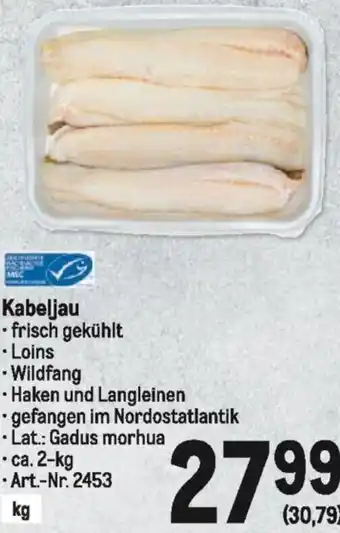 Metro Kabeljau Angebot