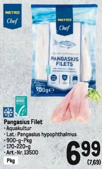Metro Pangasius Filet Angebot