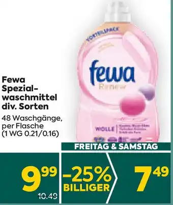 Fewa Spezial-waschmittel div. Sorten