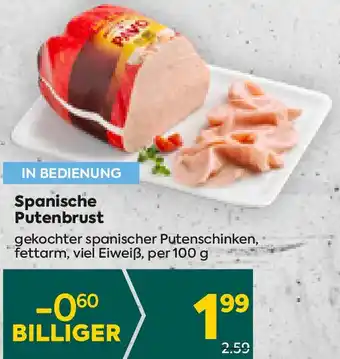 Billa Spanische Putenbrust Angebot