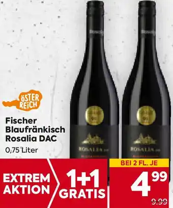 Billa Fischer Blaufränkisch Rosalia DAC Angebot