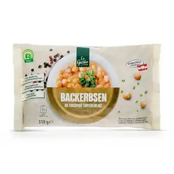 Hofer Le gusto backerbsen hofer 310 gramm 1 packung Angebot