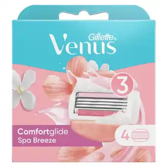 Bipa Gillette venus comfortglide spa breeze rasierklingen bipa 4 stück 1 packung Angebot