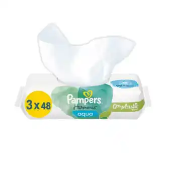Bipa Pampers harmonie feuchttücher aqua bipa 144 stück 1 packung Angebot