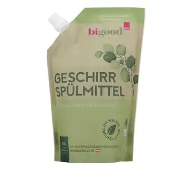 Bipa Bi good geschirrspülmittel nachfüllbeutel div. sorten bipa 500 milliliter 1 packung Angebot