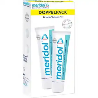 PENNY Elmex od. meridol zahncreme-duo div. sorten penny 2 stück 1 packung Angebot