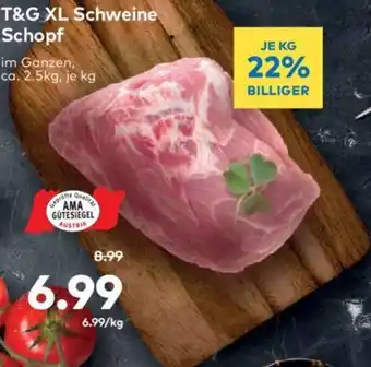 T&G T&G XL Schweine Schopf Angebot