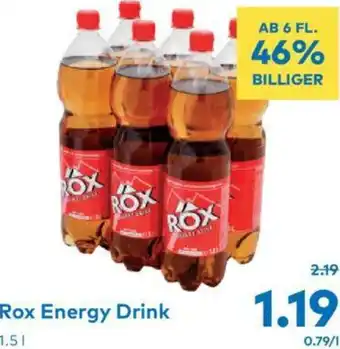 T&G Rox Energy Drink Angebot