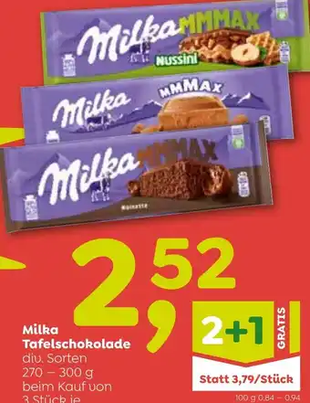 ADEG Milka Tafelschokolade Angebot