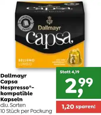 ADEG Dallmayr Capsa Nespresso Angebot
