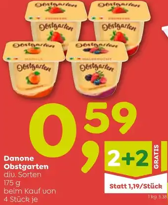 ADEG Danone Obstgarten div. Sorten 175 g Angebot