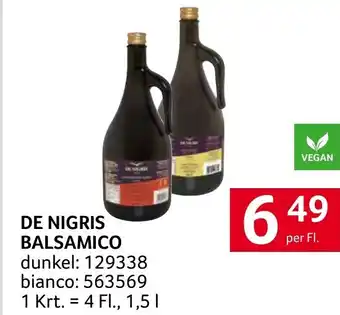Transgourmet DE NIGRIS BALSAMICO Angebot
