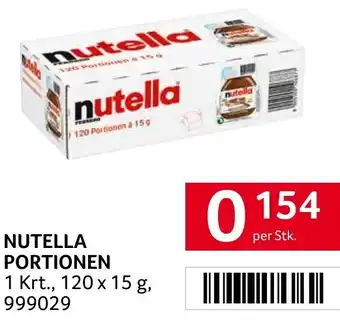 Transgourmet NUTELLA PORTIONEN Angebot