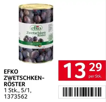 Transgourmet efko Zwetschken Röster Angebot