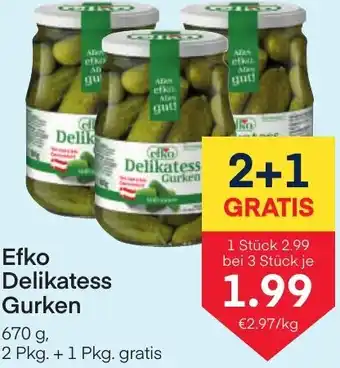 MPreis Efko Delikatess Gurken Angebot