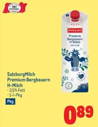 Metro SalzburgMilch Premium Bergbauern Angebot