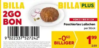 Billa Faschiertes Laibchen Angebot