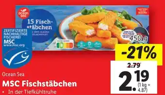 Lidl MSC Fischstäbchen Angebot