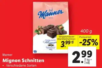 Lidl Mignon Schnitten Angebot