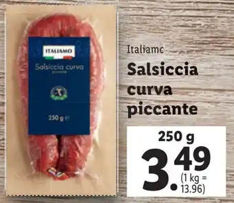 Lidl Salsiccia curva piccante Angebot