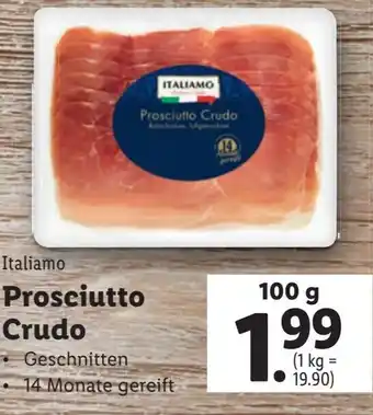 Lidl Prosciutto Crudo Angebot