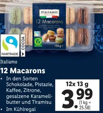 Lidl 12 Macarons Angebot