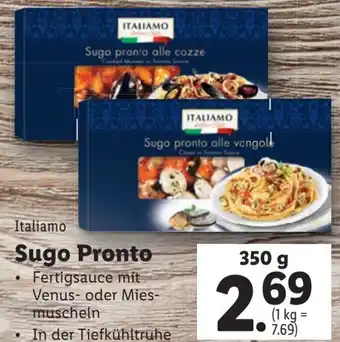 Lidl Sugo Pronto Angebot