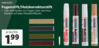 Lidl Fugenstift/Holzkorrekturstift Angebot