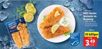 Lidl MSC Alaska Seelachs im Backteig Angebot