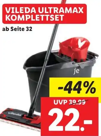 Lidl VILEDA ULTRAMAX KOMPLETTSET Angebot