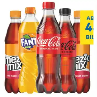 T&G Coca-cola v.s., fanta, sprite oder mezzo mix t&g 0.50 liter 1 flasche Angebot