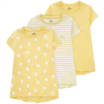 Ernsting's family 3 mädchen t-shirts im set Angebot