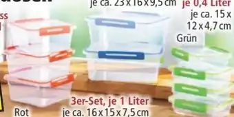 Norma Kühlschrankdosen set Angebot