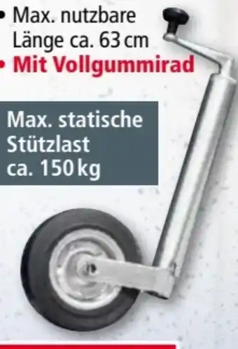 Norma Anhänger stützrad Angebot