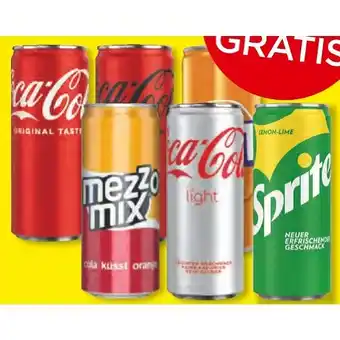 Unimarkt Coca-cola, fanta, sprite oder mezzo mix dose verschiedene sorten je 0.59€ ab 24 dosen unimarkt Angebot