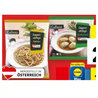 Lidl Culinea suppeneinlagen versch. sorten lidl 700 gramm 1 packung Angebot