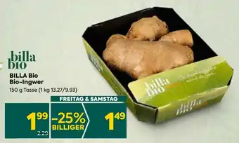 Billa BILLA Bio Bio-Ingwer Angebot