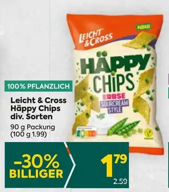 Billa Leicht & Cross Häppy Chips 90 g Angebot