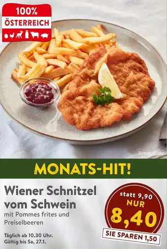 Interspar Wiener Schnitzel vom Schwein Angebot