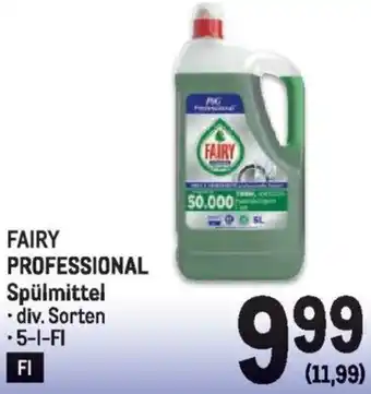 Metro FAIRY PROFESSIONAL Spülmittel 5L Angebot
