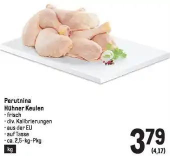 Metro Perutnina Hühner Keulen 2.5kg Angebot