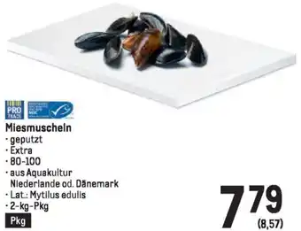 Metro Miesmuscheln -2-kg-Pkg Angebot