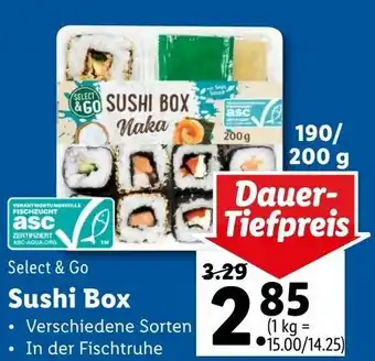 Lidl Sushi Box 190/200g Angebot