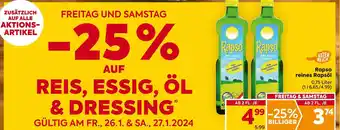 Billa Rapso reines Rapsöl 0,75 Liter Angebot