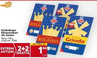 Billa Schärdinger Käsescheiben div. Sorten 150g-170g Angebot