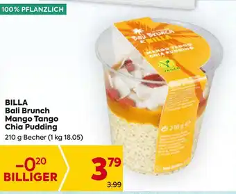 Billa BILLA Bali Brunch Mango Tango Chia Pudding 210 g Angebot